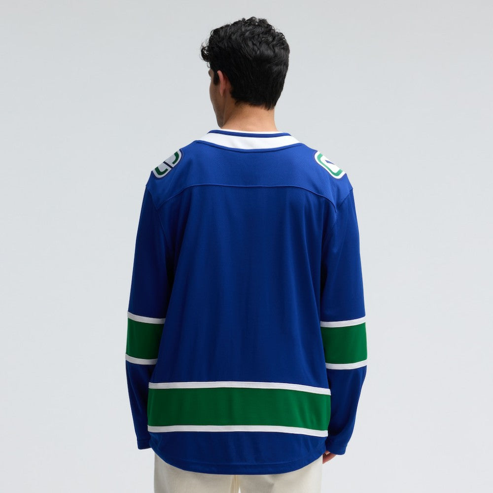 Vancouver Canucks Fanatics Home Team Breakaway Jersey - Blue | Fanatics on sale