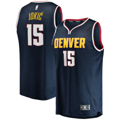 Fanatics Nikola Jokic Denver Nuggets Fast Break Player Jersey Icon Editi- Navy