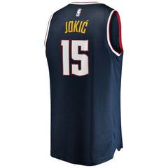 Fanatics Nikola Jokic Denver Nuggets Fast Break Player Jersey Icon Editi- Navy