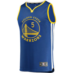 Fanatics Kevon Looney Golden State Warriors Fast Break Replica Player Team Jersey Icon Editi- Royal