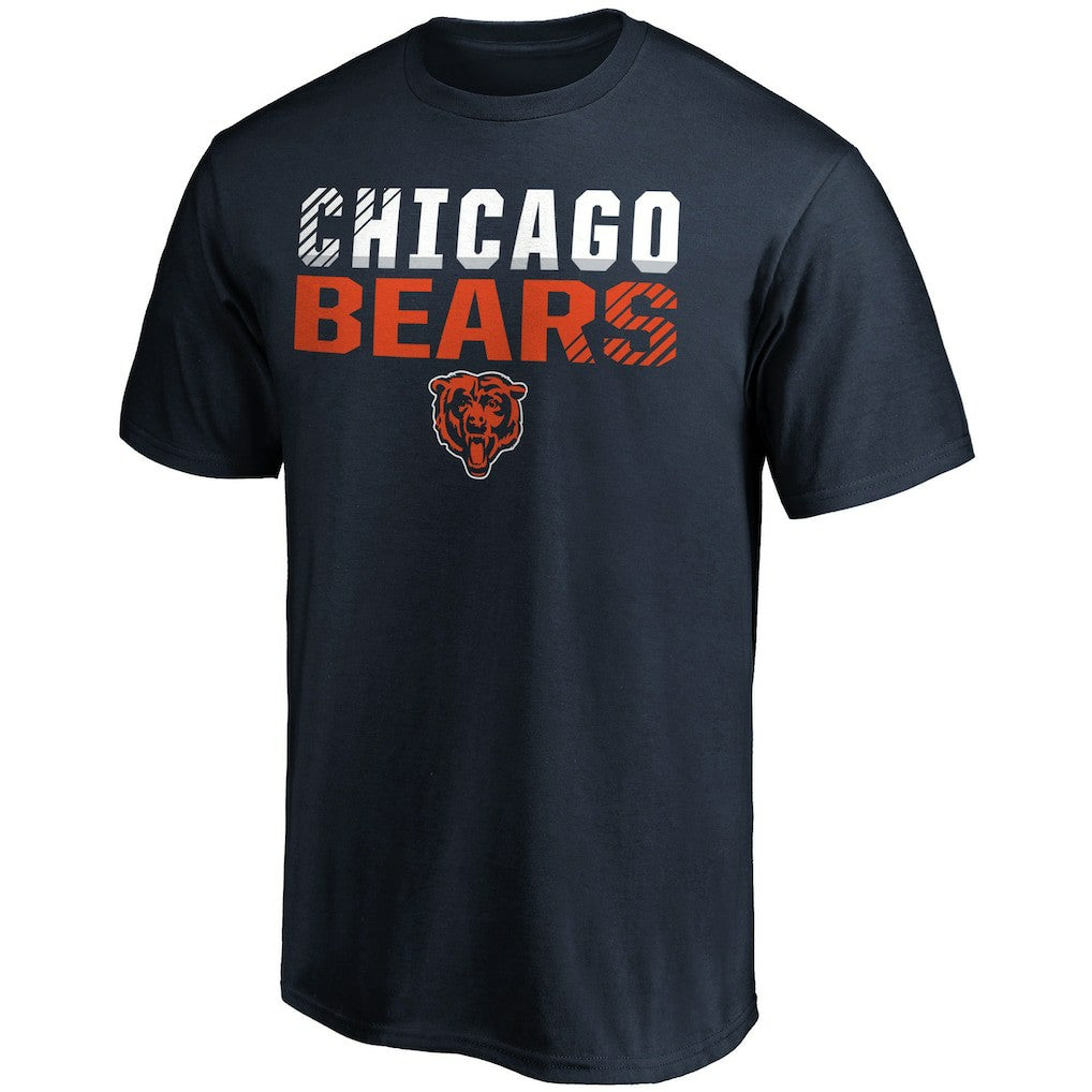 Chicago Bears Fade Out T-Shirt - Navy - Fanatics