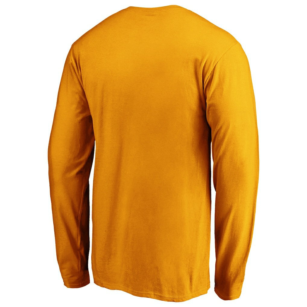 Pittsburgh Steelers Primary Logo Long Sleeve T-Shirt - Gold - Fanatics