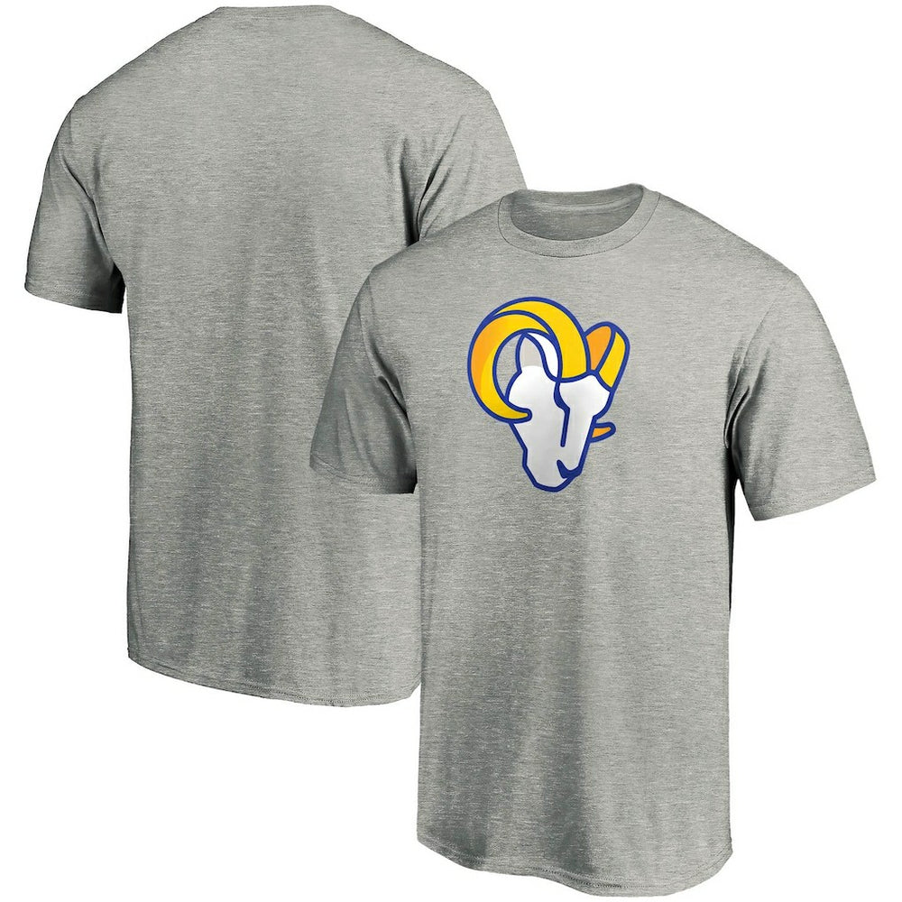 Los Angeles Rams Primary Logo T-Shirt - Heather Gray - Fanatics