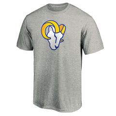 Los Angeles Rams Primary Logo T-Shirt - Heather Gray - Fanatics