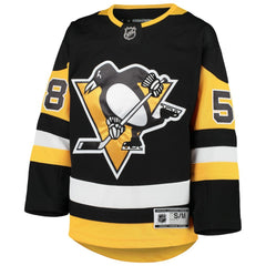 Kris Letang Pittsburgh Penguins Youth Premier Player Jersey - Black | NHL Lifestyle