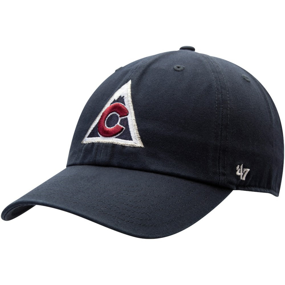 Colorado Avalanche '47 Clean Up Alternate Logo Adjustable Hat - Navy | 47 brand on sale
