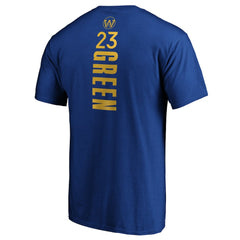 Draymond Green Golden State Warriors Playmaker Name & Number T-Shirt Royal