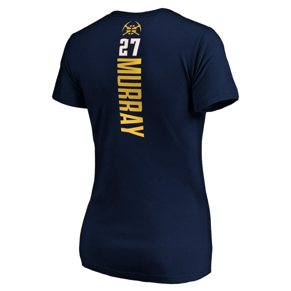 Jamal Murray Denver Nuggets Women's Playmaker Name & Number T-Shirt Navy