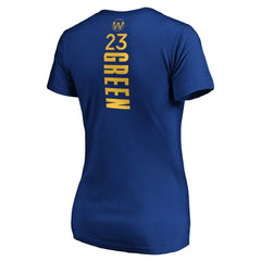 Draymond Green Golden State Warriors Women's Playmaker Name & Number T-Shirt Royal