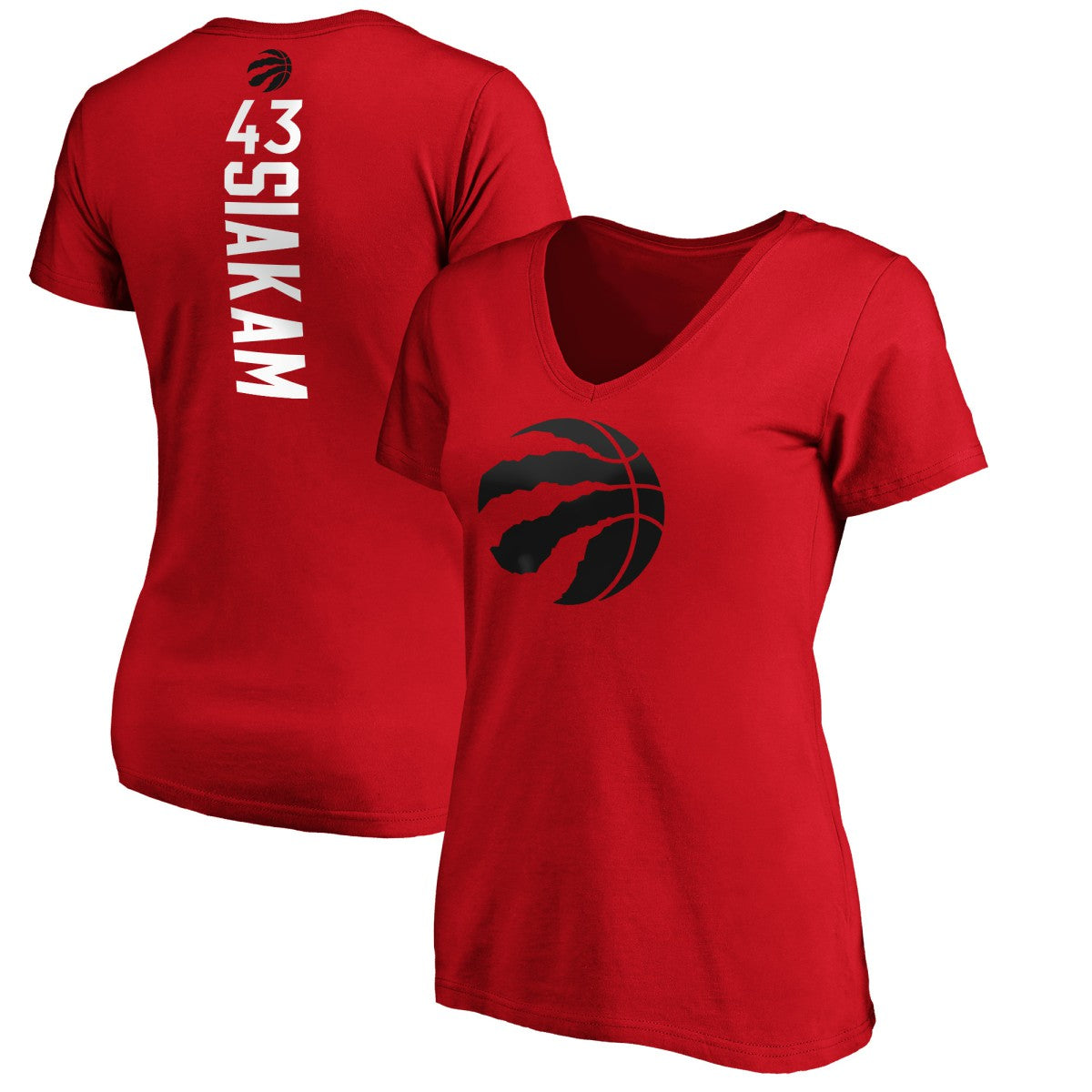 Fanatics Pascal Siakam Toronto Raptors Women's Playmaker Name & Number T-Shirt Red