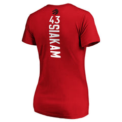 Fanatics Pascal Siakam Toronto Raptors Women's Playmaker Name & Number T-Shirt Red