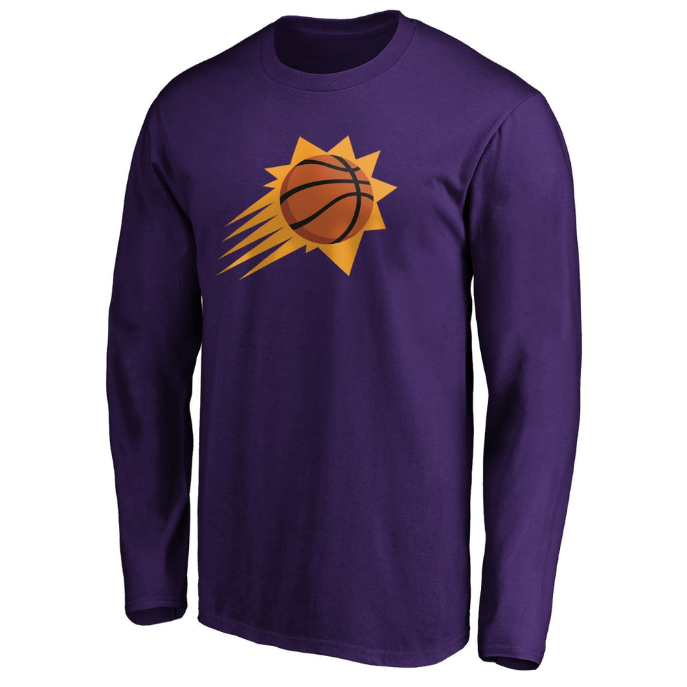 Devin Booker Phoenix Suns Playmaker Name & Number Long Sleeve T-Shirt Purple