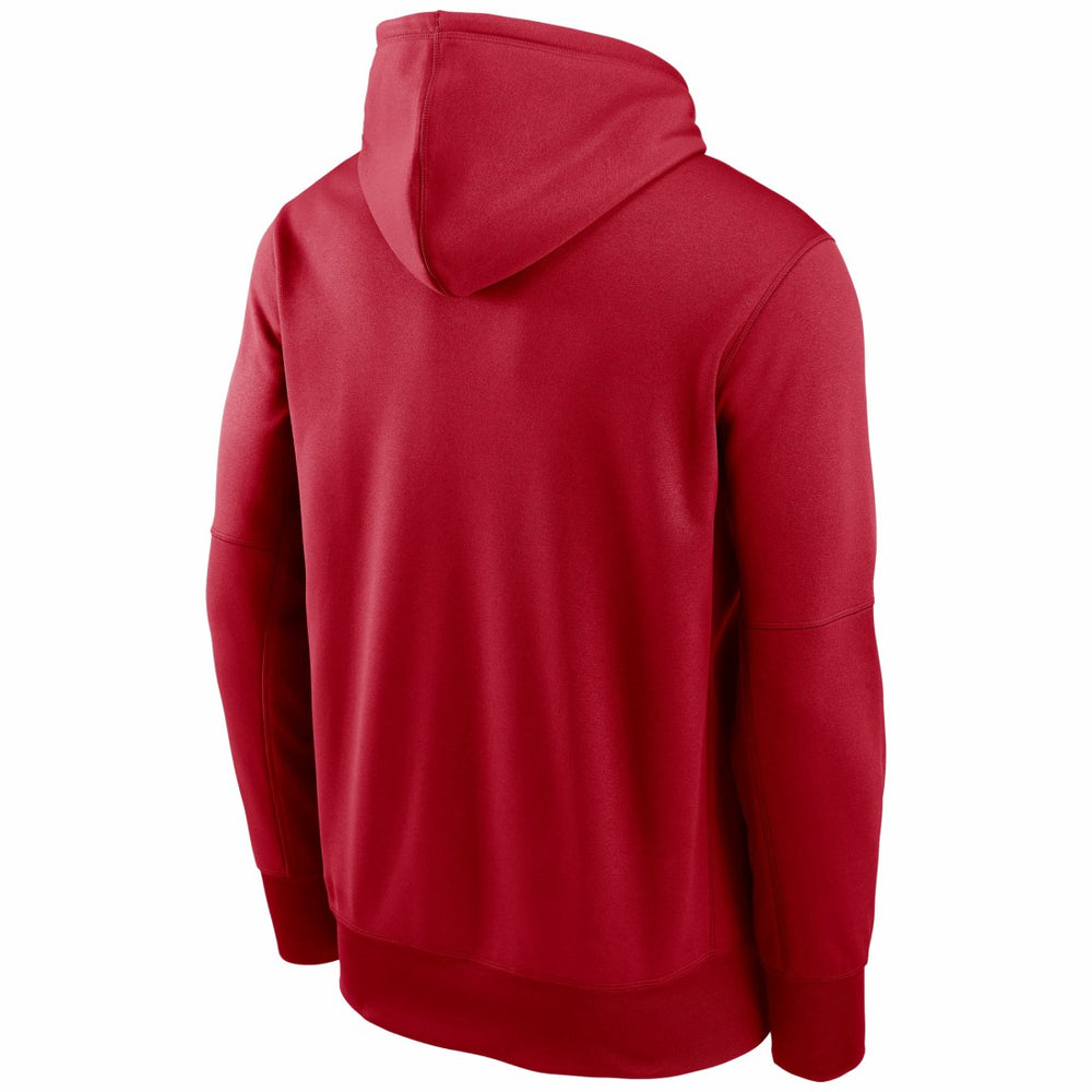 Tampa Bay Buccaneers Fan Gear Wordmark Performance Pullover Hoodie - Red - Nike