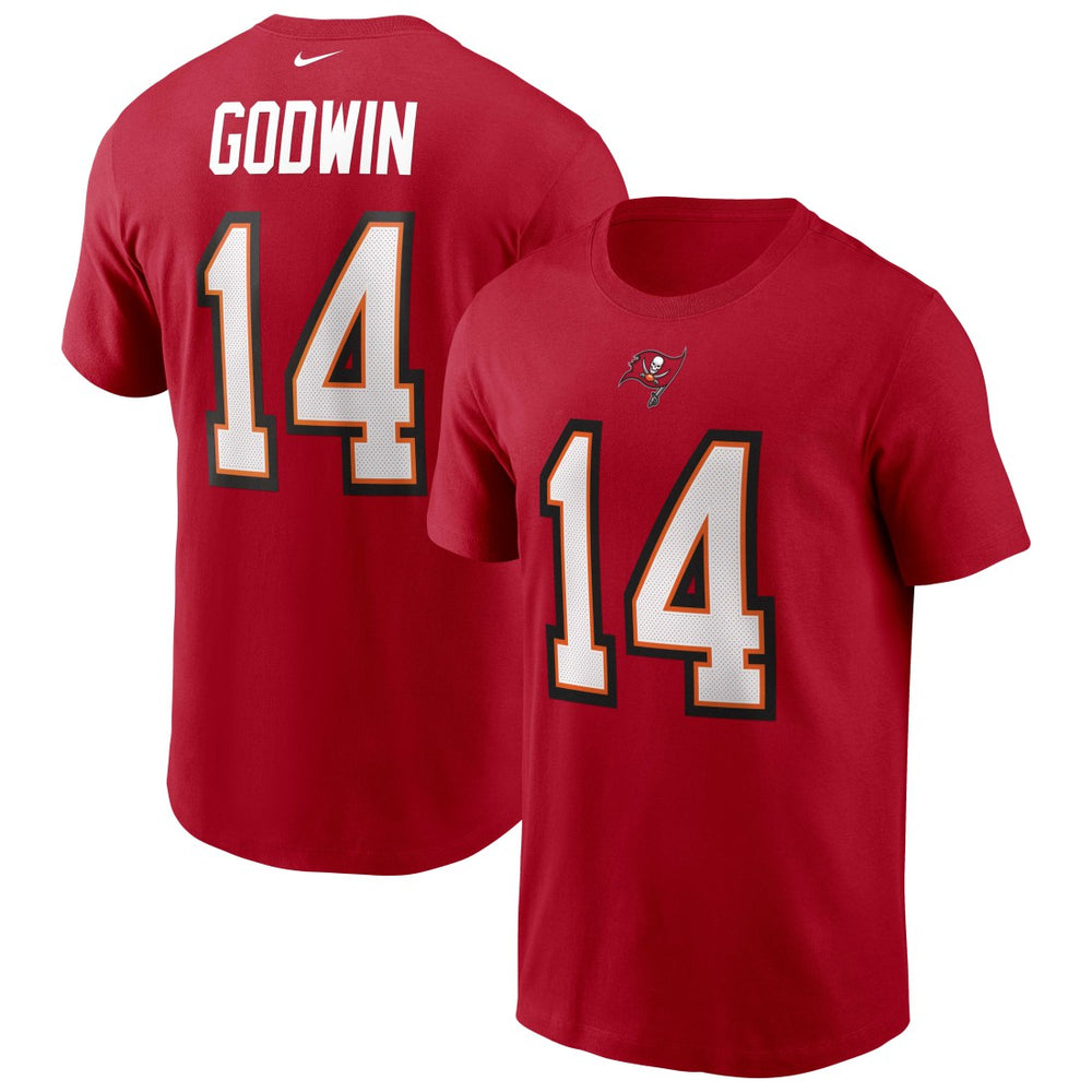 Chris Godwin Tampa Bay Buccaneers Name & Number T-Shirt - Red - Nike