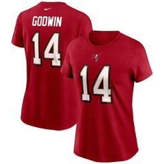 Chris Godwin Tampa Bay Buccaneers Women's Name & Number T-Shirt - Red - Nike