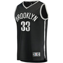 Fanatics Nicolas Claxton Brooklyn Nets Fast Break Player Jersey Icon Edition Black