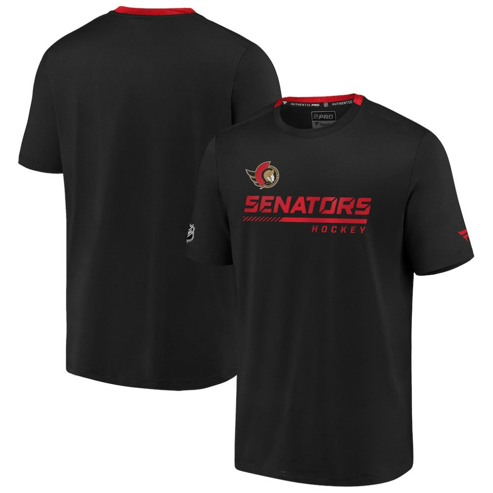 Ottawa Senators Fanatics Authentic Pro Locker Room Performance T-Shirt - Black | Fanatics near me