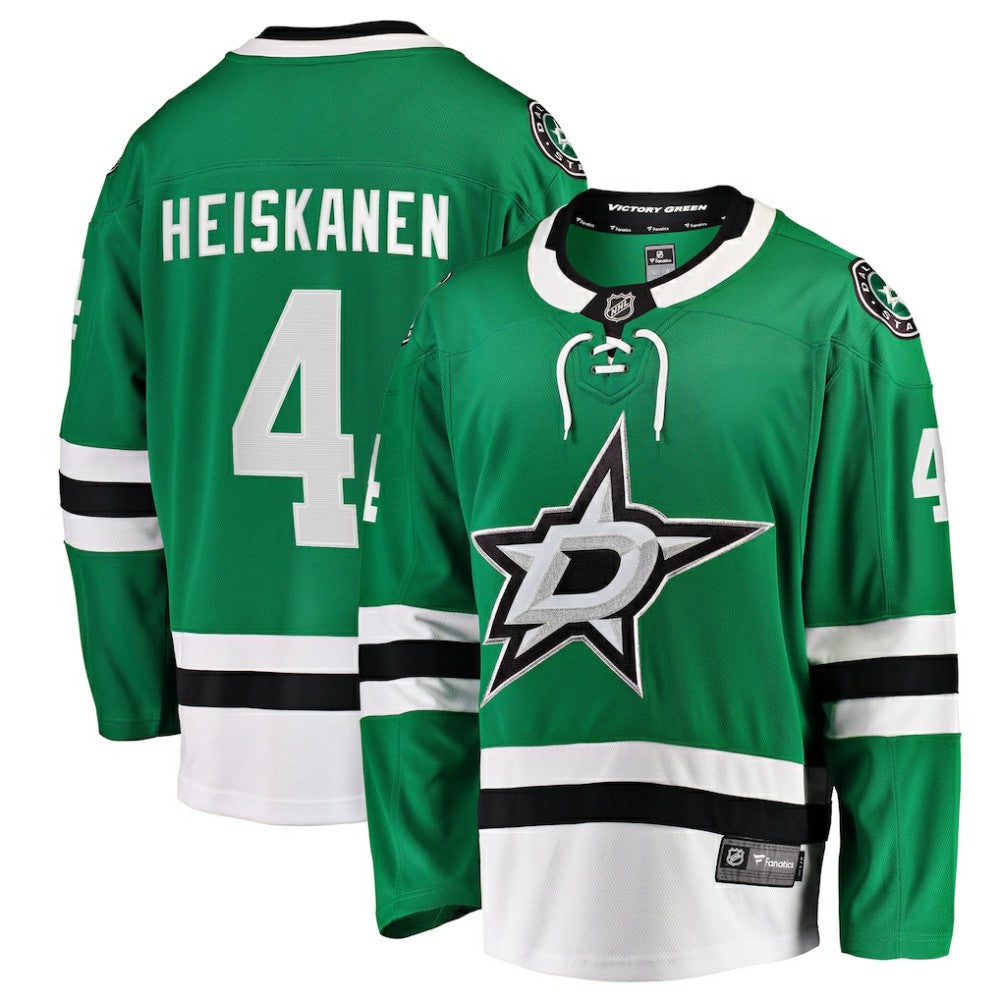 Miro Heiskanen Dallas Stars Fanatics Team Color Breakaway Player Jersey - Kelly Green | Fanatics near me