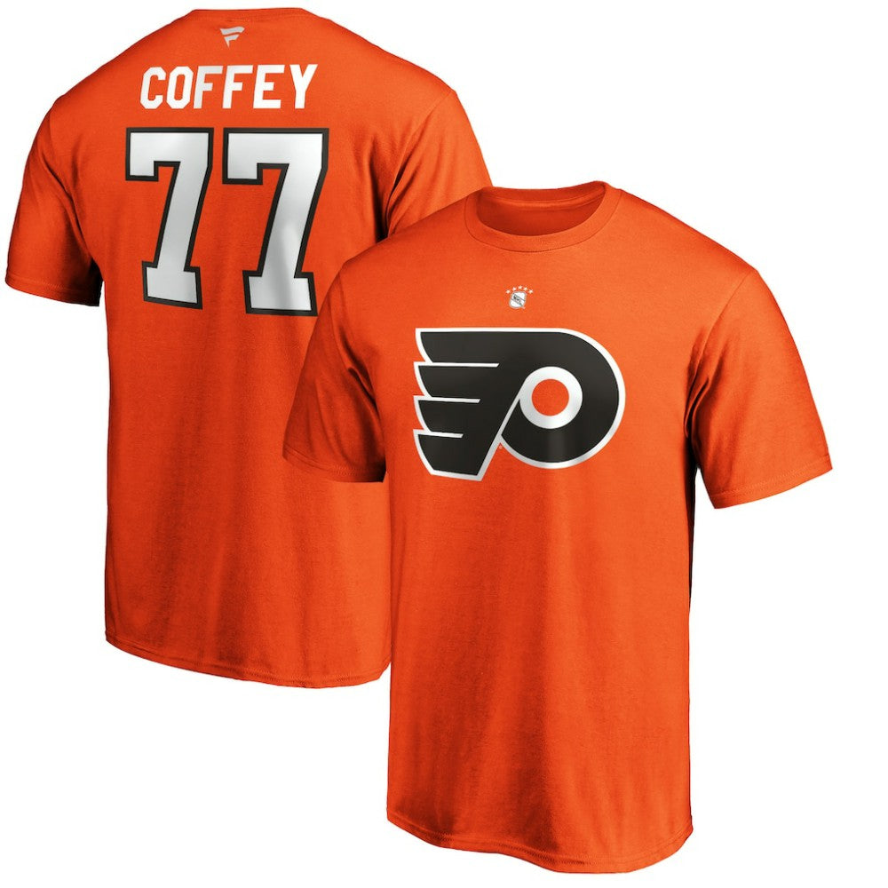Paul Coffey Philadelphia Flyers Fanatics Authentic Stack Retired Player Name & Number T-Shirt - Orange | Fanatics Clearance