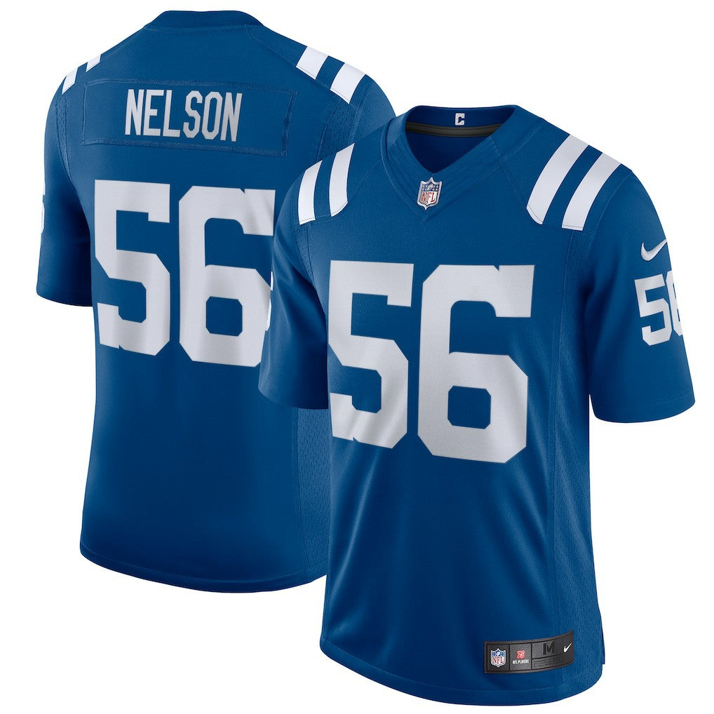 Quenton Nelson Indianapolis Colts Vapor Limited Jersey - Royal - Nike