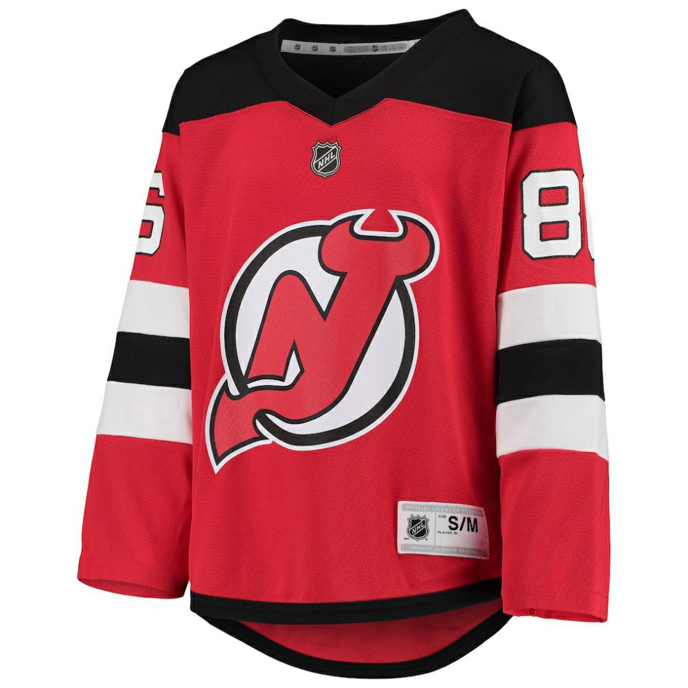 Jack Hughes New Jersey Devils Youth Home Player Replica Jersey - Red | NHL sale