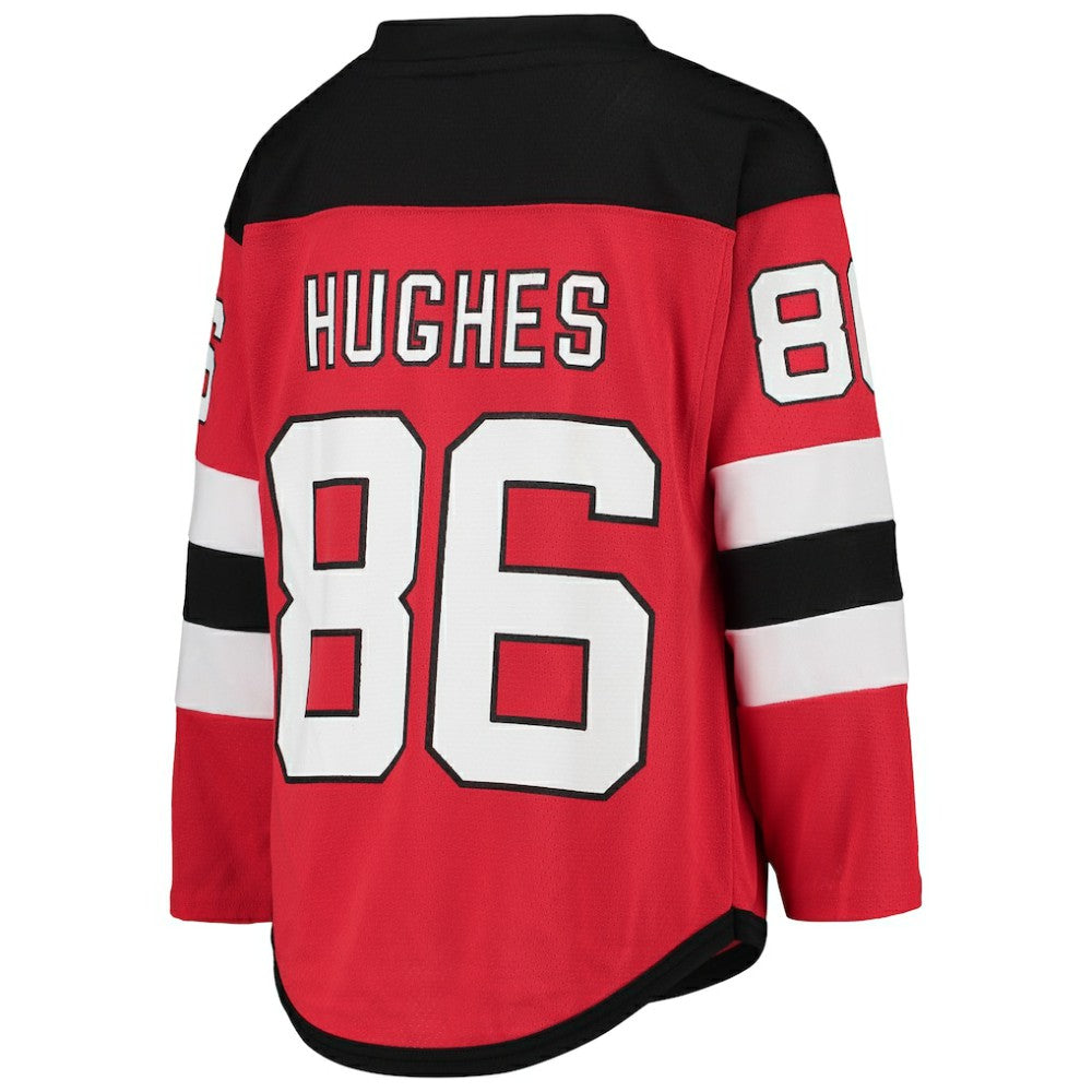 Jack Hughes New Jersey Devils Youth Home Player Replica Jersey - Red | NHL sale