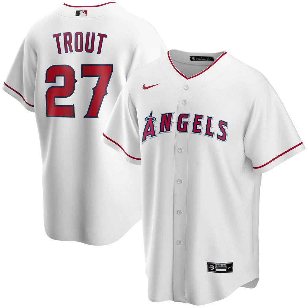 Mike Trout Los Angeles Angels Nike Youth Alternate Replica Player Jersey Online