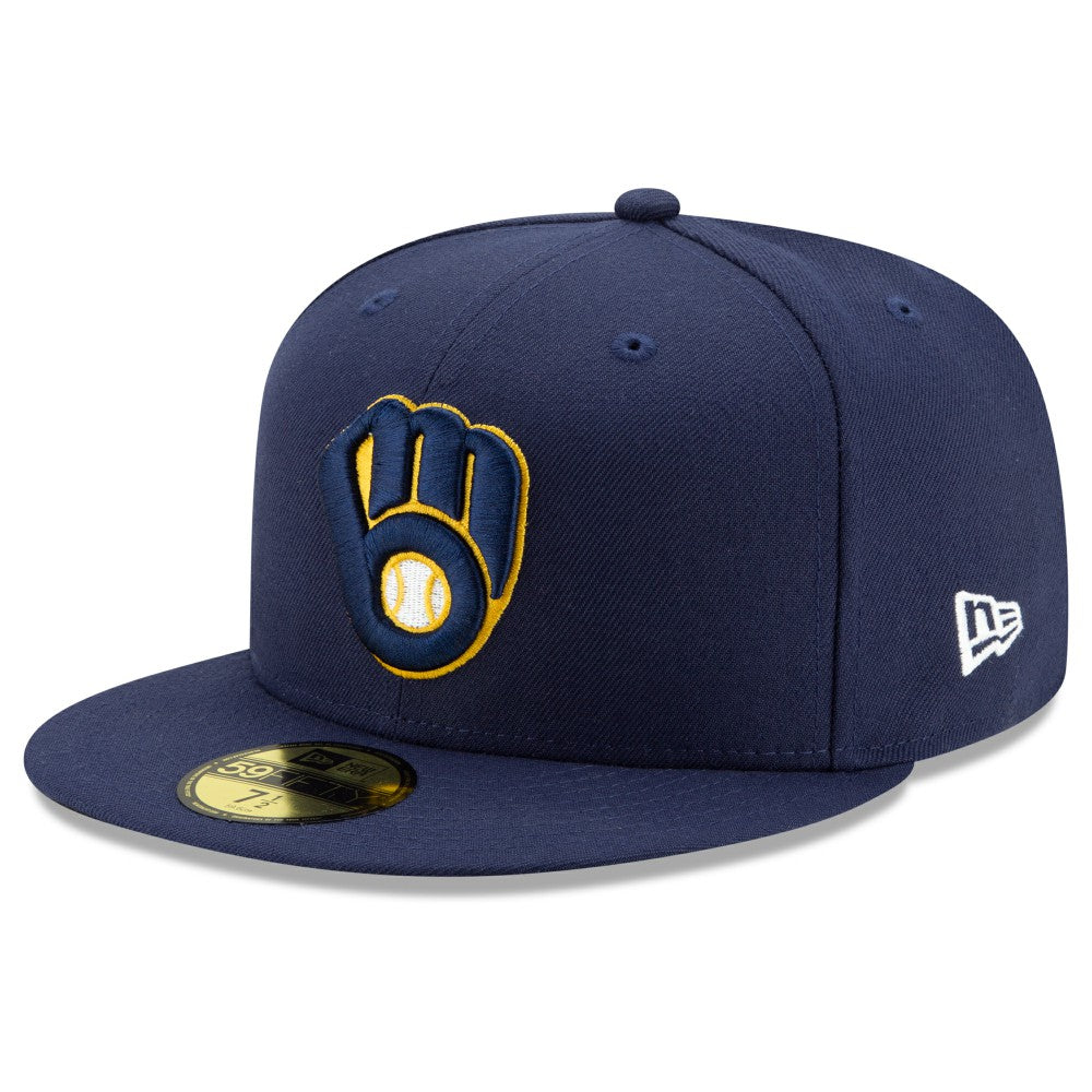 Milwaukee Brewers New Era Home Authentic Collection On-Field 59FIFTY Fitted Hat Near Me