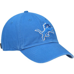 Detroit Lions '47 Primary Clean Up Adjustable Hat - Blue - 47 brand
