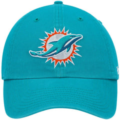 Miami Dolphins '47 Primary Clean Up Adjustable Hat - Aqua - 47 brand