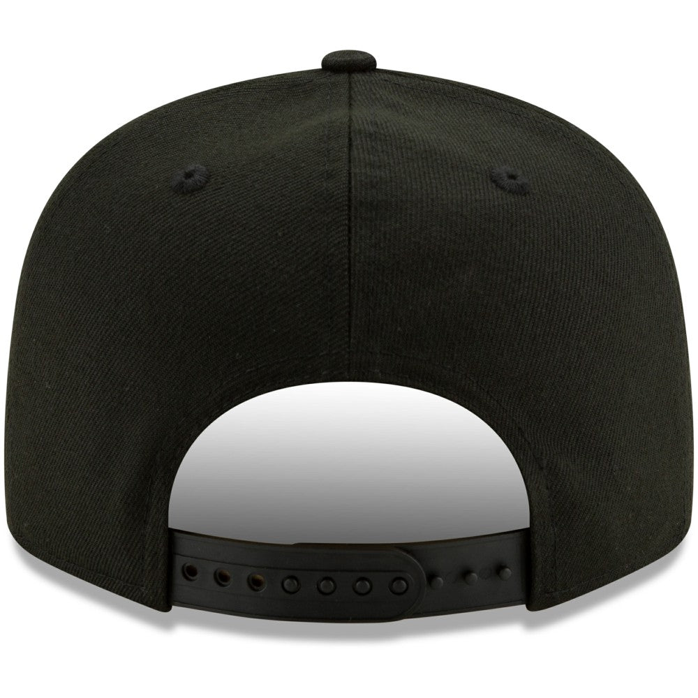 Milwaukee Brewers New Era Black on Black 9FIFTY Snapback Adjustable Hat Discount