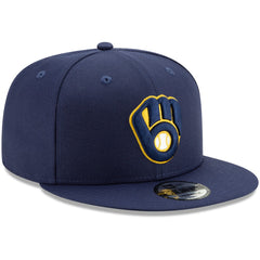 Milwaukee Brewers New Era Team Color 9FIFTY Adjustable Hat for sale
