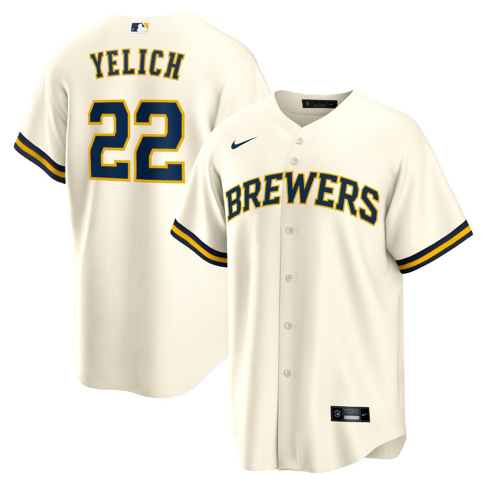 Christian Yelich Milwaukee Brewers Nike Home Replica Player Jersey for sale