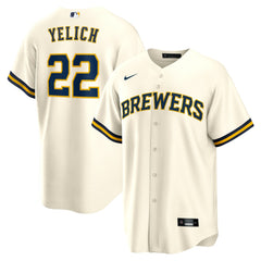 Christian Yelich Milwaukee Brewers Nike Home Replica Player Jersey for sale