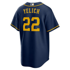Christian Yelich Milwaukee Brewers Nike Alternate 2 Replica Jersey Near Me