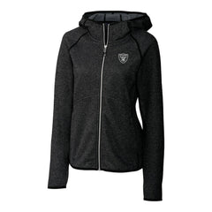 Las Vegas Raiders Cutter & Buck Women's Mainsail Full-Zip Jacket - Black - NFL
