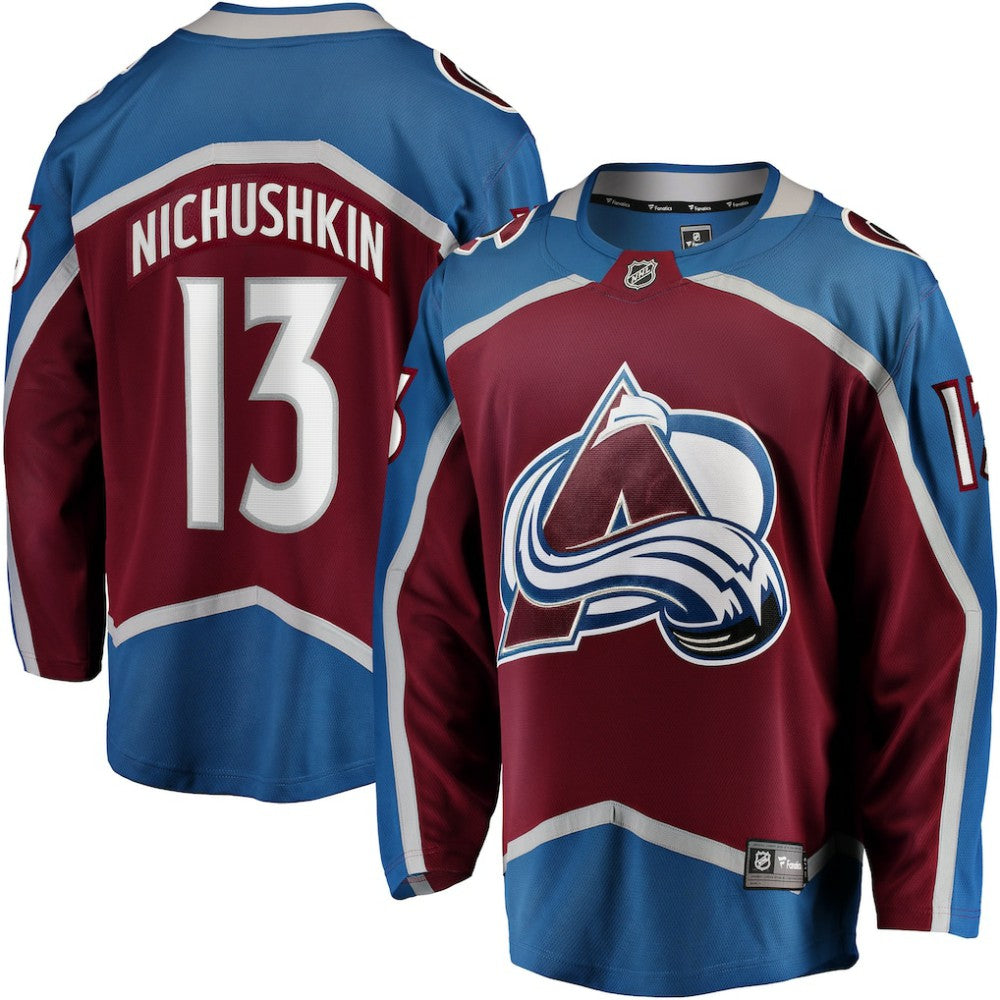 Valeri Nichushkin Colorado Avalanche Fanatics Breakaway Player Jersey - Burgundy | Fanatics online