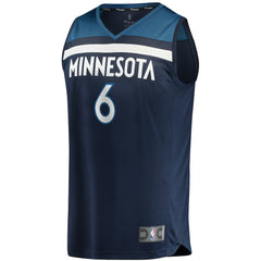 Fanatics Jordan McLaughlin Minnesota Timberwolves Fast Break Player Jersey Icon Edition Navy
