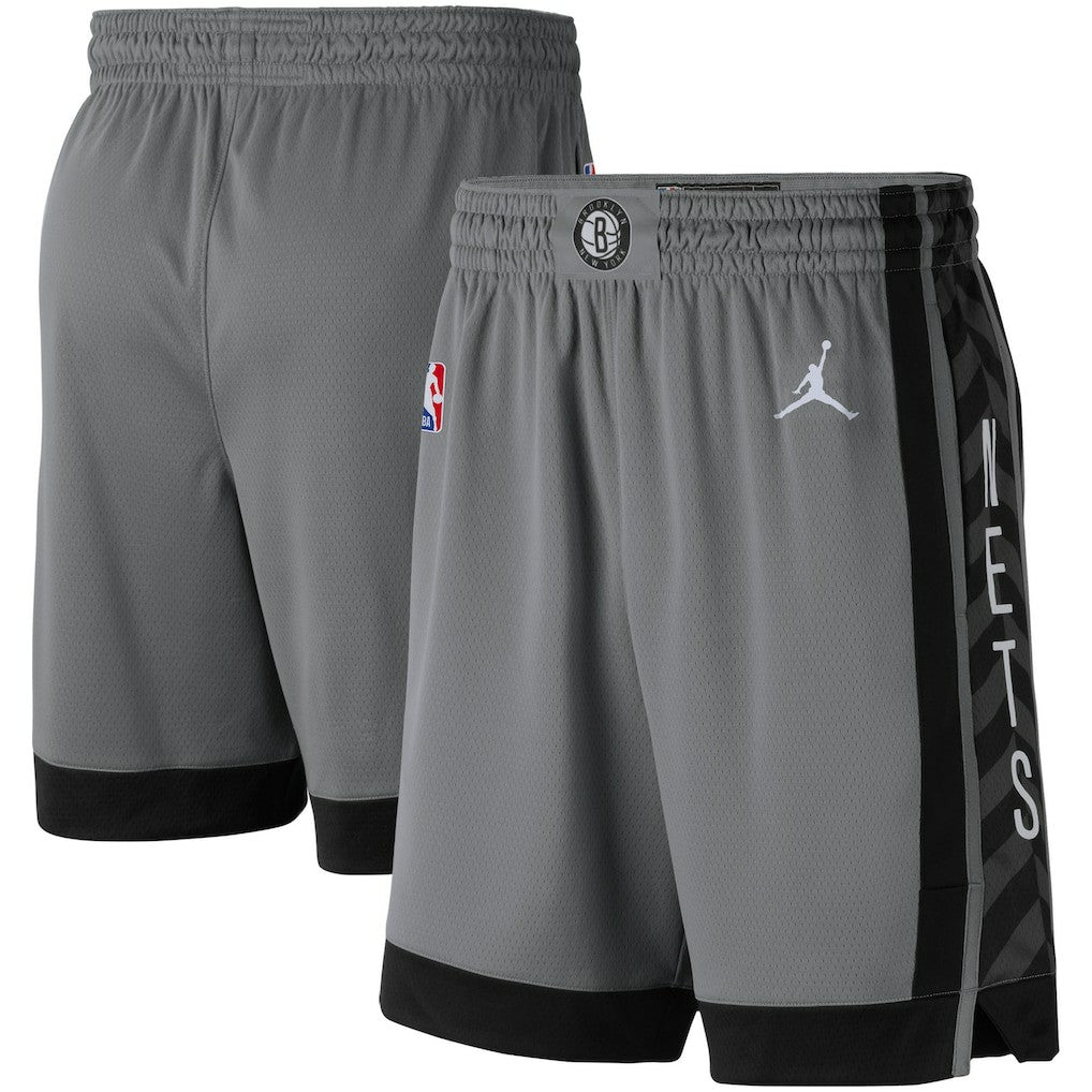 Brooklyn Nets Jordan Brand Statement Edition Swingman Shorts Charcoal