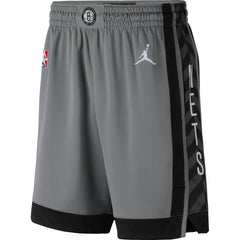 Brooklyn Nets Jordan Brand Statement Edition Swingman Shorts Charcoal
