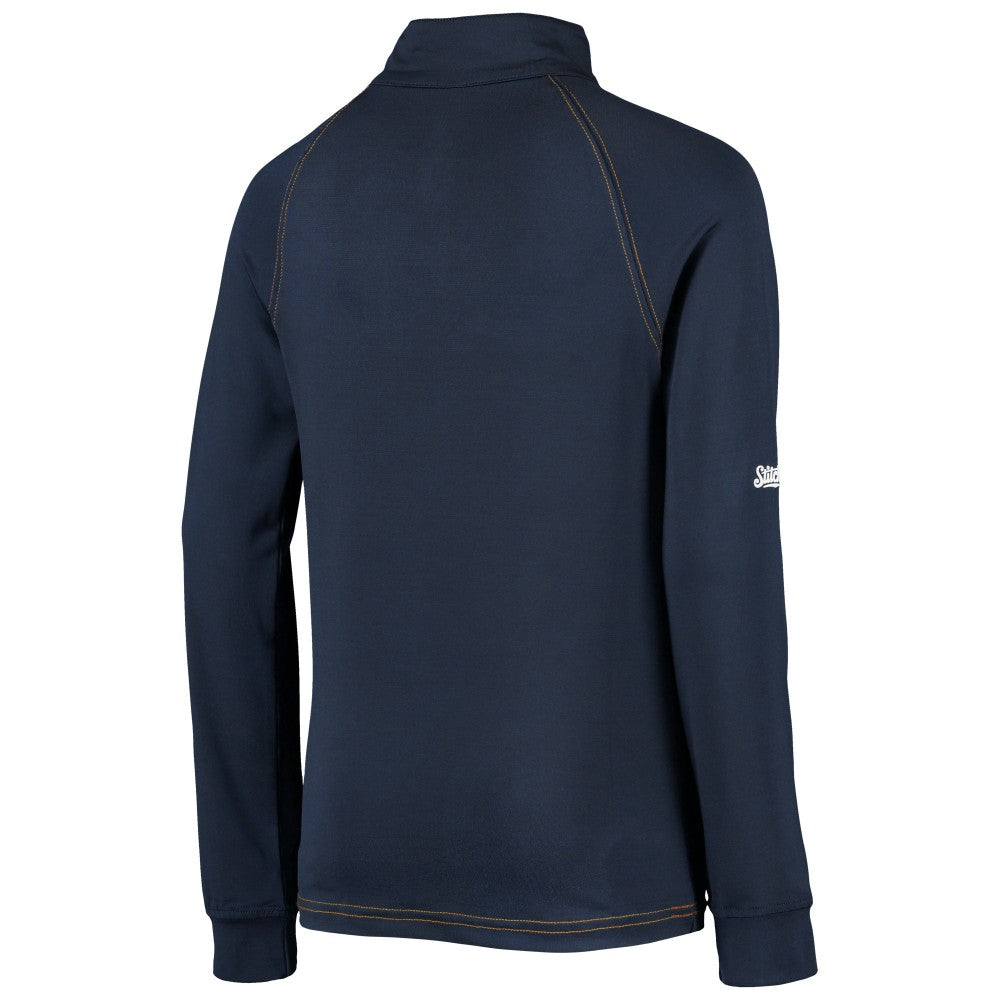 Milwaukee Brewers Stitches Youth Raglan Quarter-Zip Jacket Online