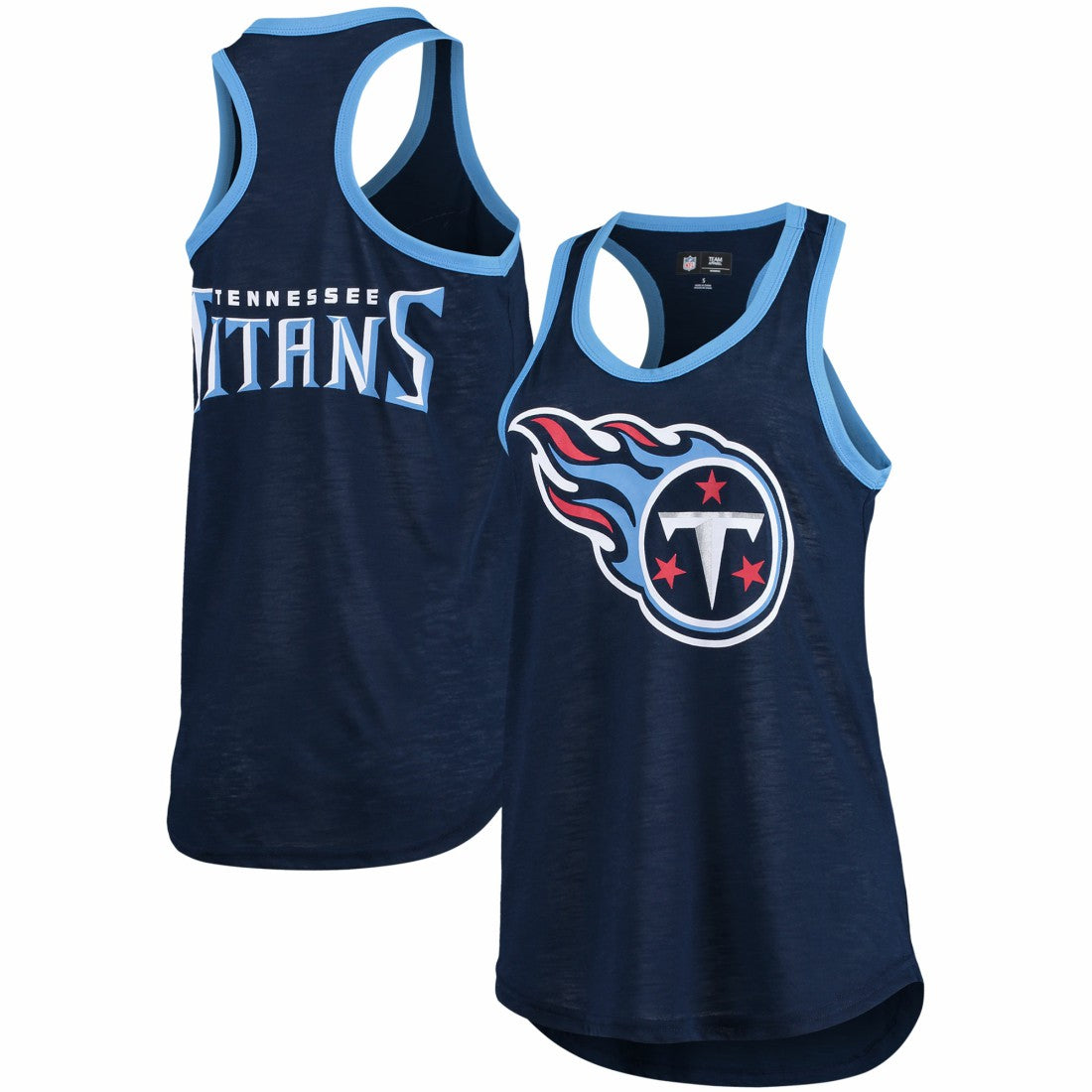 Tennessee Titans G-III 4Her by Carl Banks Women's Tater Tank Top - Navy - NFL