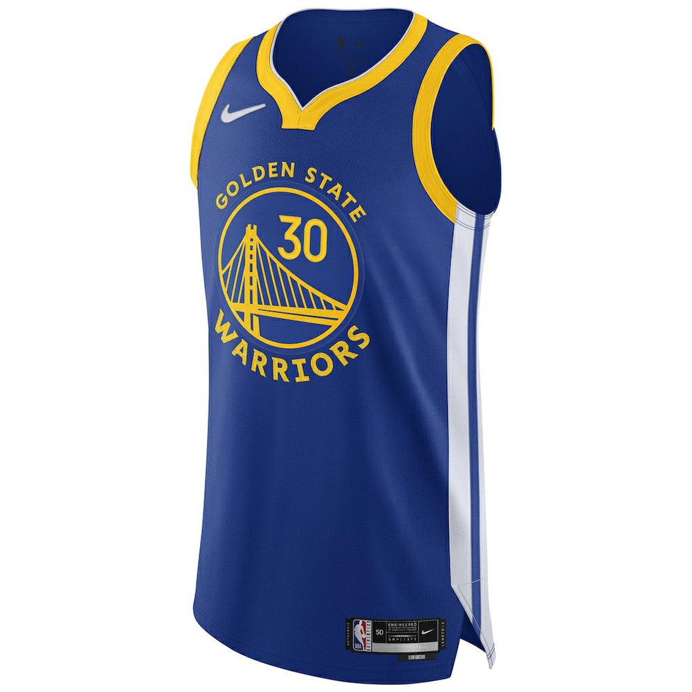 Nike Stephen Curry Golden State Warriors Authentic Jersey Icon Editi- Royal