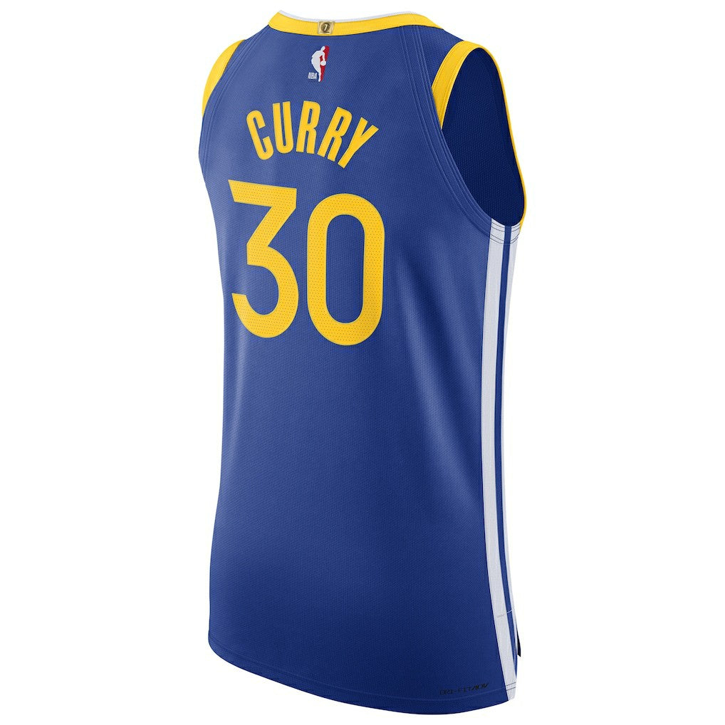 Nike Stephen Curry Golden State Warriors Authentic Jersey Icon Editi- Royal