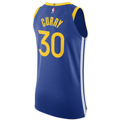 Nike Stephen Curry Golden State Warriors Authentic Jersey Icon Editi- Royal