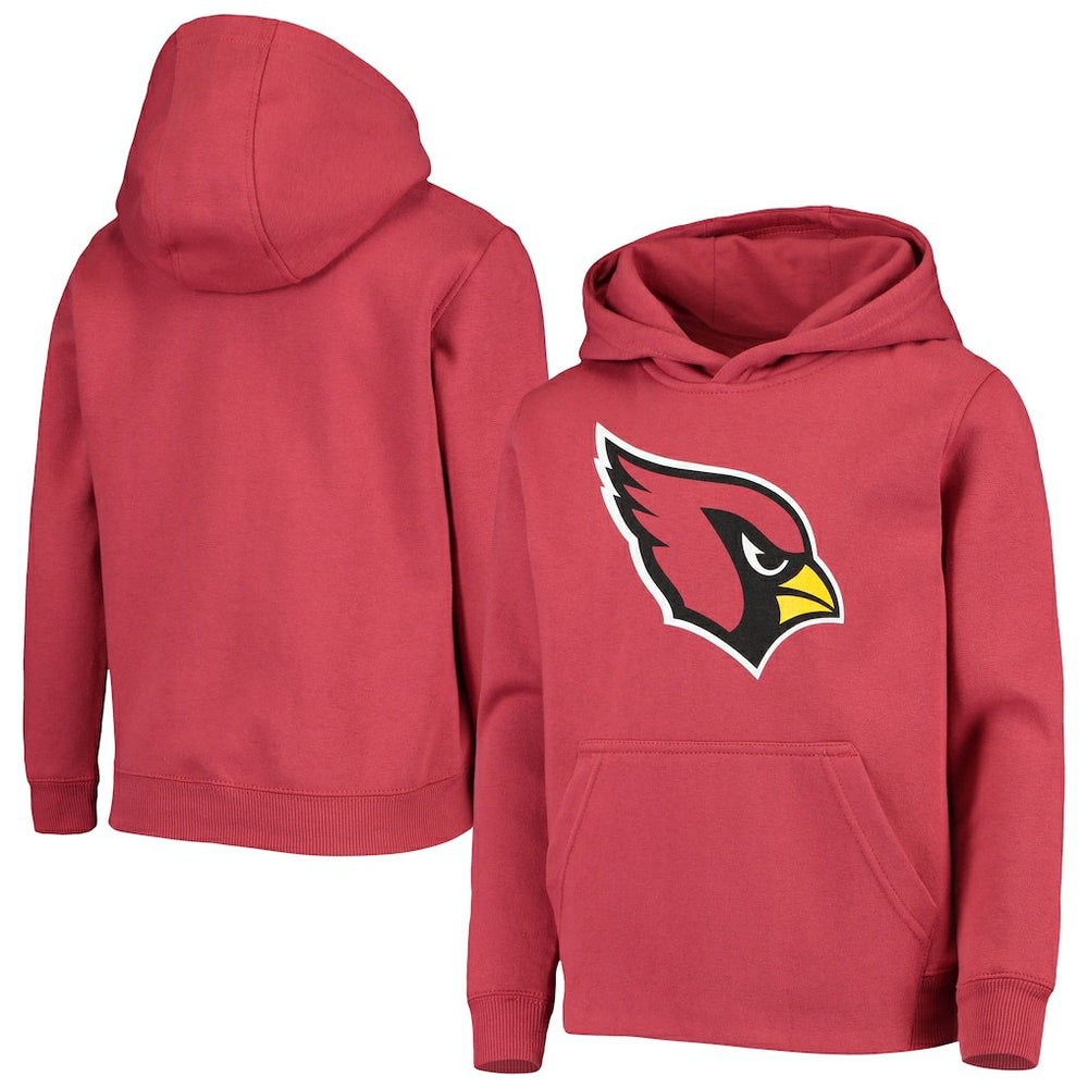 Arizona Cardinals Youth Primary Team Logo Pullover Hoodie - Cardinal - NFL