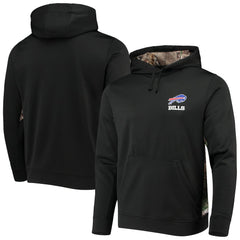Buffalo Bills Dunbrooke Logo Ranger Pullover Hoodie - Black/Realtree Camo - NFL