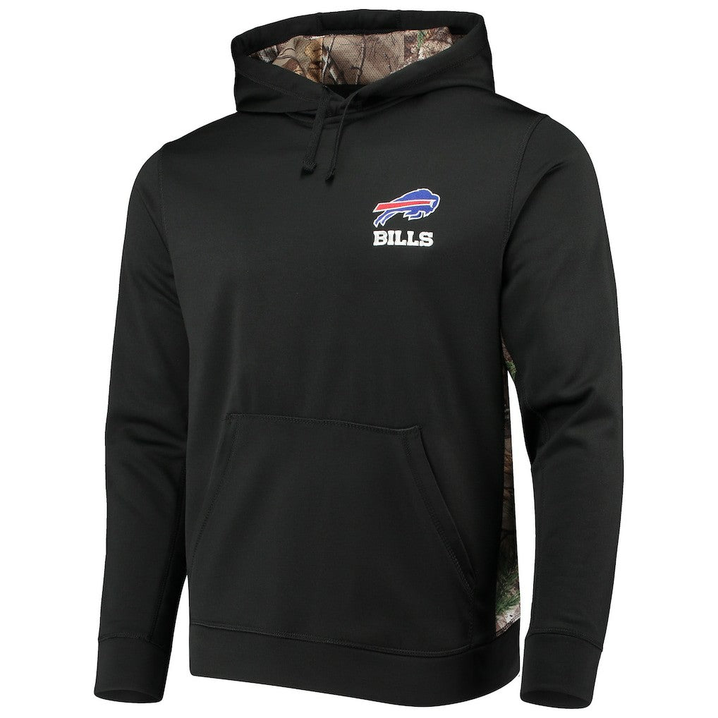Buffalo Bills Dunbrooke Logo Ranger Pullover Hoodie - Black/Realtree Camo - NFL