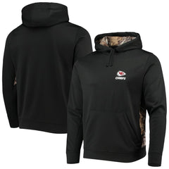 Kansas City Chiefs Dunbrooke Logo Ranger Pullover Hoodie - Black/Realtree Camo - NFL
