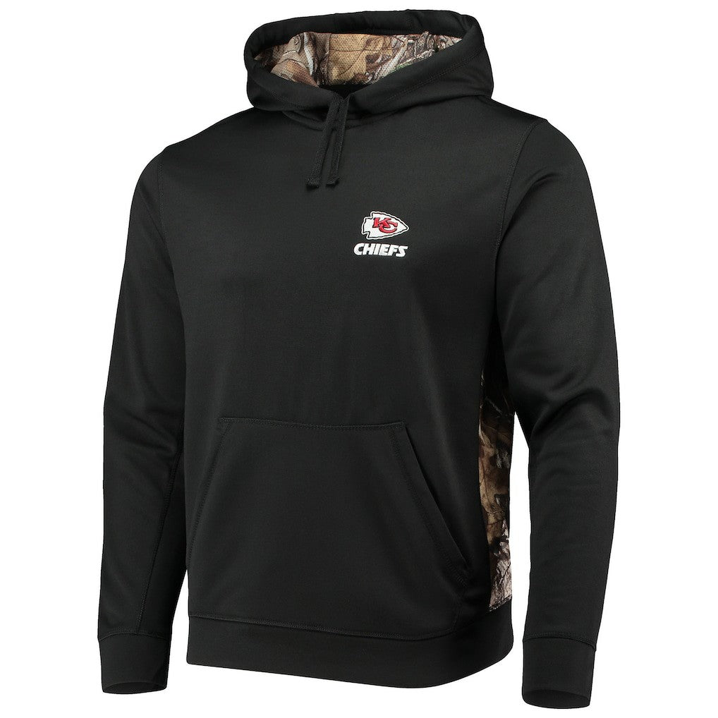 Kansas City Chiefs Dunbrooke Logo Ranger Pullover Hoodie - Black/Realtree Camo - NFL